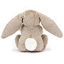 Baby Jellycat Bashful Beige Bunny Soother Back