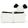Baby Jellycat Bashful Black & Cream Puppy Blankie Back