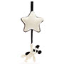 Bashful Black & Cream Puppy Musical Pull