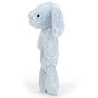 Baby Jellycat Bashful Blue Bunny Ring Rattle Side