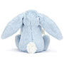 Baby Jellycat Bashful Blue Bunny Soother Back