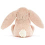 Baby Jellycat Bashful Blush Bunny Baby Soother Back