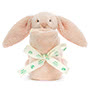 Baby Jellycat Bashful Blush Bunny Baby Soother Front