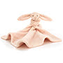 Baby Jellycat Bashful Blush Bunny Baby Soother Open