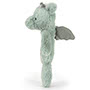 Baby Jellycat Bashful Dragon Baby Ring Rattle Side