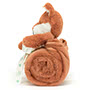 Baby Jellycat Bashful Fox Cub Blankie Side