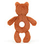 Baby Jellycat Bashful Fox Cub Ring Rattle Back