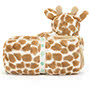 Baby Jellycat Bashful Giraffe Blankie Back