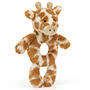 Baby Jellycat Bashful Giraffe Ring Rattle 