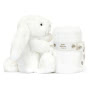 Baby Jellycat Bashful Luxe Bunny Luna Soother Side