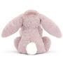 Baby Jellycat Bashful Luxe Bunny Rosa Soother Back