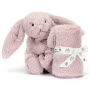 Baby Jellycat Bashful Luxe Bunny Rosa Soother 