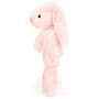 Baby Jellycat Bashful Pink Bunny Ring Rattle Side