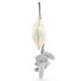 Baby Jellycat Bashful Silver Bunny Musical Pull Side
