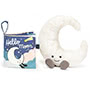 Baby Jellycat Hello Moon Fabric Book To
