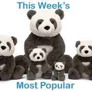 This is the best selling Jellycat soft toy design for this Week