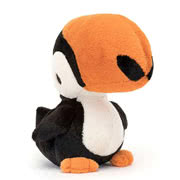 Jellycat Bodacious Beak Parrot and Toucan soft toys, one size: 22 x 10 cm.