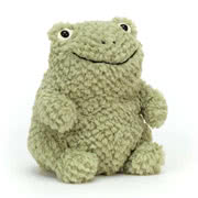 Jellycat Flumpie soft toys including the Frog and Pig - size: 18 x 12 cm - suitable from birth.