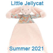 Jellycat Summer 2021 new baby toys including Bashful Blossom Soothers