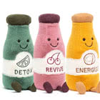 Jellycat Amuseable Wellness Yoga Mat and Detox, Energise and Revive Juices