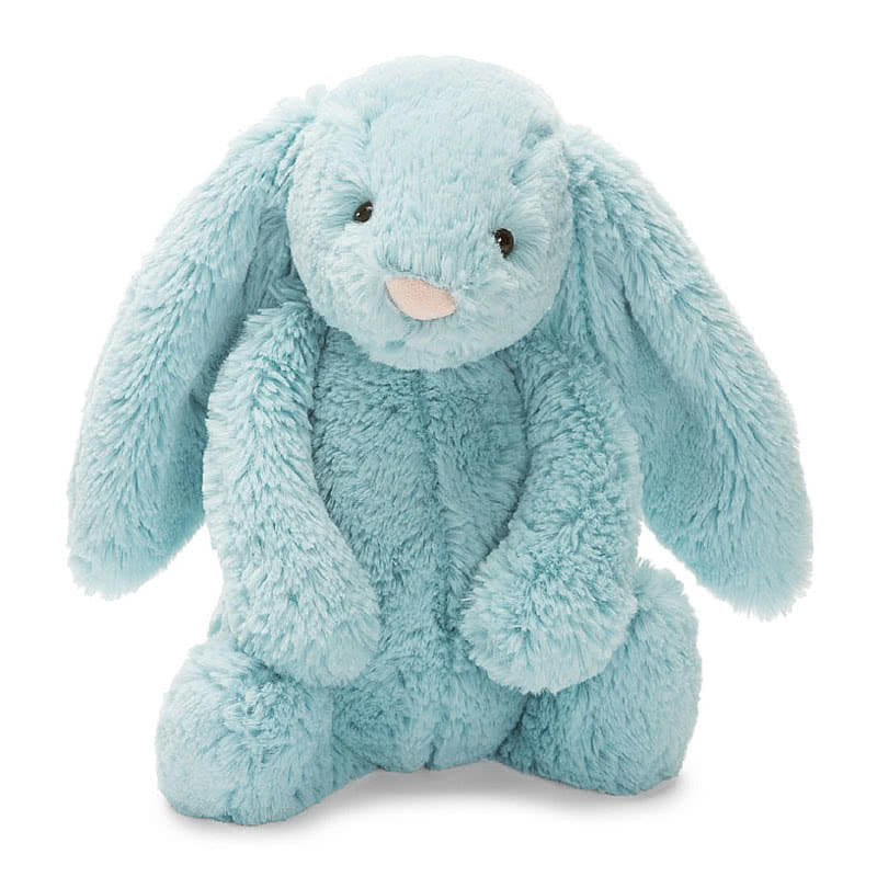 Bashful Aqua Bunny