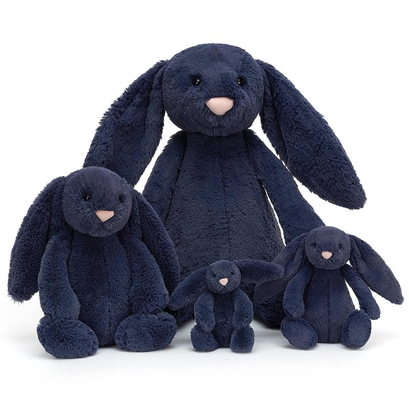 navy jellycat bunny