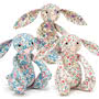Jellycat Blossom Silver Bunny Tiny Group