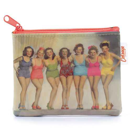 Bathing Belles Coin Zip Purse