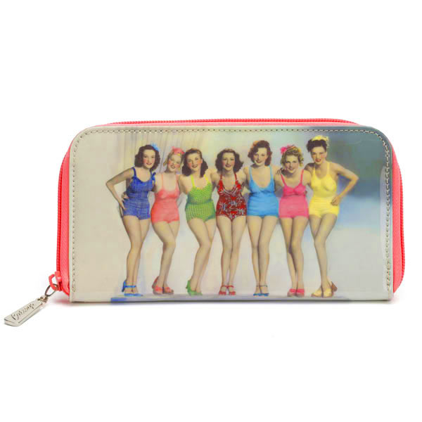 Bathing Belles Zip Wallet