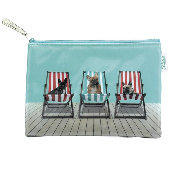 Deckchair Dogs Flat Bag