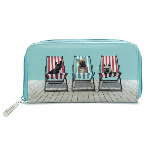 Deckchair Dogs Zip Wallet