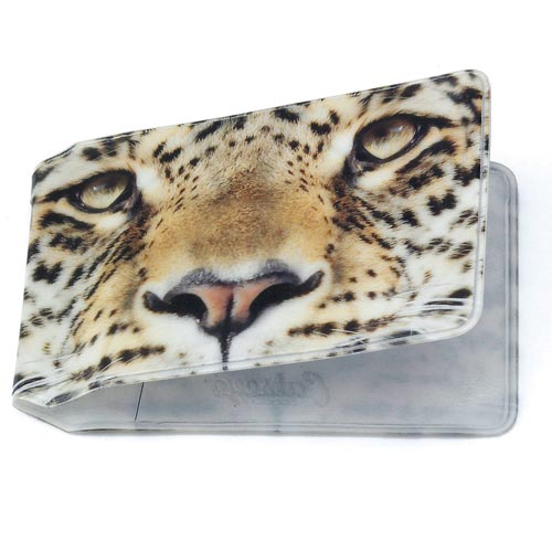 Leopard Travel Card Holder