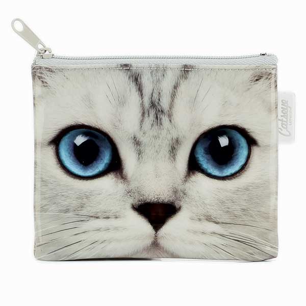 Jellycat Catseye Silver Kitty Purse