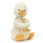 Jellycat Huddles Bunny, Duck, Elephant, Panda, Penguin and Sheep plush toys, all coming with free UK mainland tracked delivery.