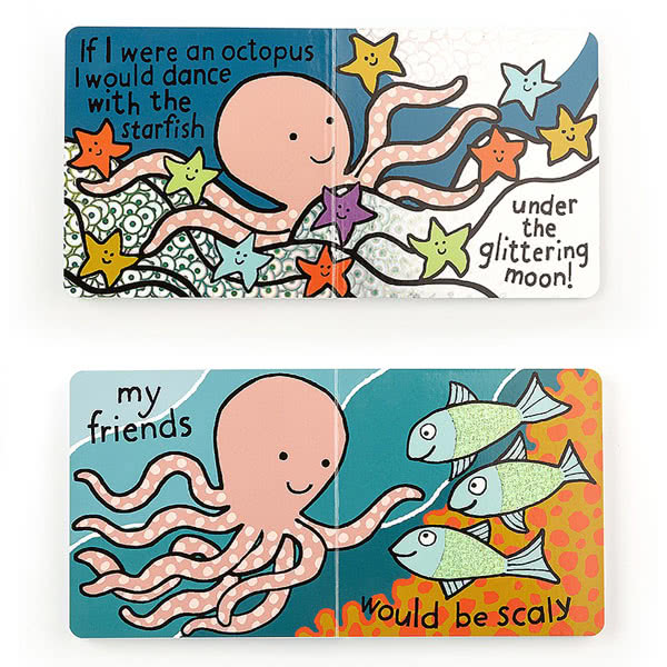 Jellycat If I Were an Octopus Book Jellycat If I Were an Octopus Book