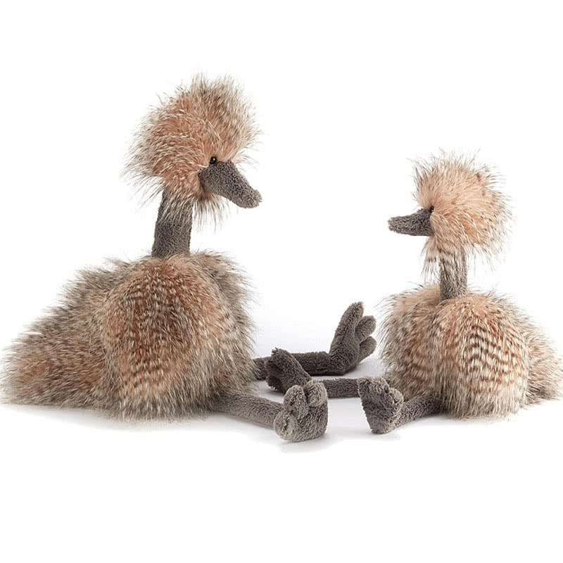 jellycat ostrich pink