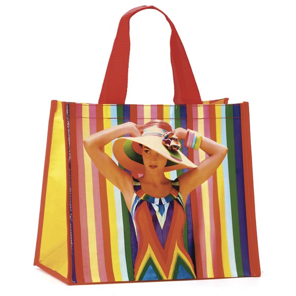 Rainbow Woman Shopper