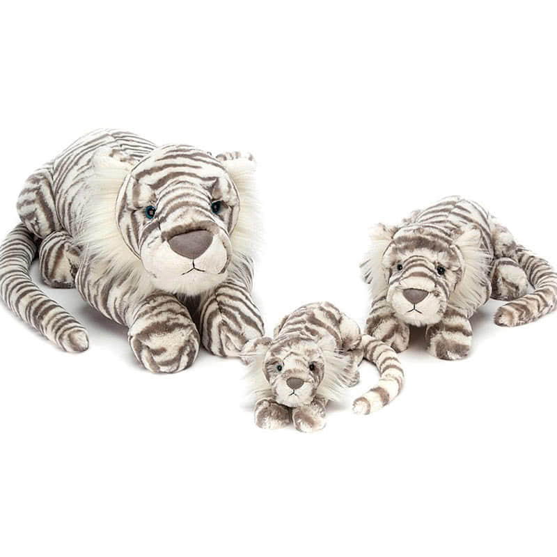 sacha snow tiger jellycat
