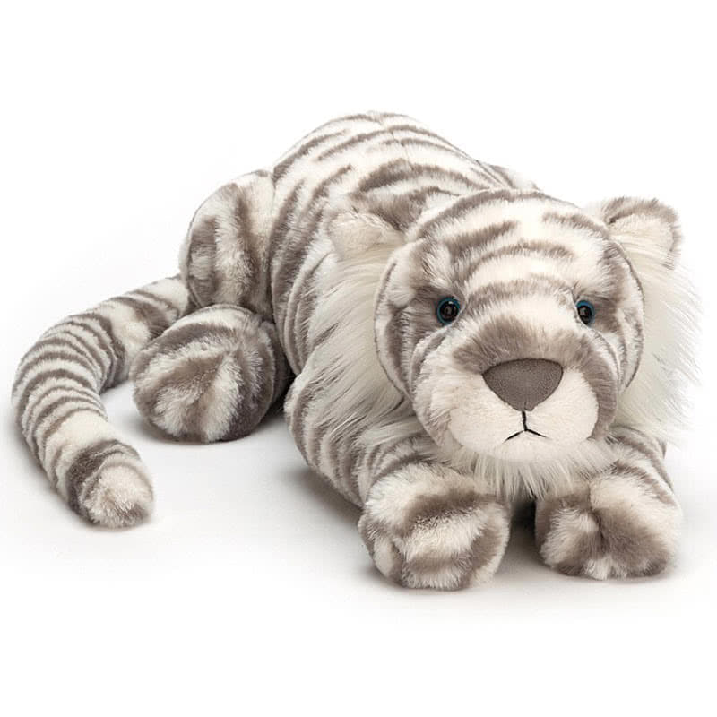 JellycatSacha Snow Tiger Really Big
