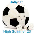 Jellycat High Summer 2023 new soft toys including Amuseables Sports, Wedding Celebrations, Birdlings, Maya Octopus and more Dapper Dogs all coming with UK Tracked delivery.