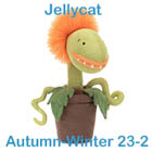 Jellycat Autumn-Winter Soft Toys Collection 2023 page two including Gomez Gorilla and Alonso Alpaca all coming with UK Tracked delivery.