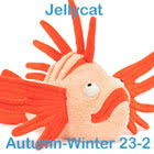 Jellycat Autumn-Winter Soft Toys Collection 2023 page three including Lois Lionfish, Daphne Pomeranian and Cauldron Cuties.