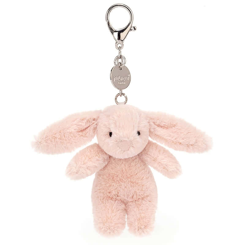 Jellycat Bashful Blush Bunny Bag Charm 