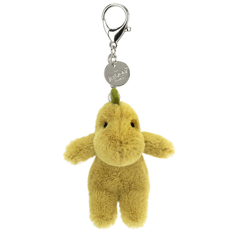 Bashful Dino Bag Charm