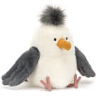 Jellycat Bird soft toys - every design including Birdlings, Chip Seagull and Peacocks.