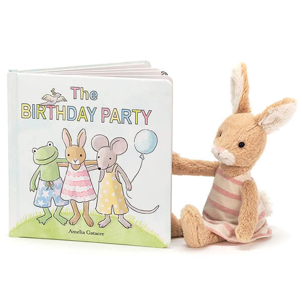 Birthday Party Book & Bunny