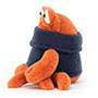 Jellycat Cozy Crew Crab Side