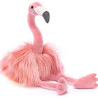 Jellycat Famingo plush toys including Rosario Flamingo soft toy and, If I Were a Flamingo Book.