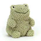 Jellycat Flumpie soft toys including the Frog and Pig - size: 18 x 12 cm - suitable from birth.