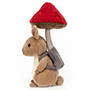 Jellycat Fungi Forager Bunny Side